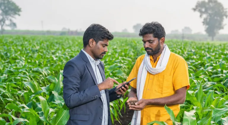 AI-enabled advisory and digital support for farmers